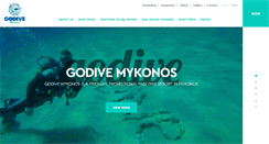 Desktop Screenshot of godivemykonos.com